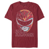 Men's Power Rangers Geometric Ranger  Adult T-Shirt