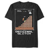 Men's Nintendo Super Mario 8-Bit NES Original Glitch  Adult T-Shirt