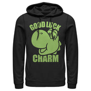 Men's Nintendo Super Mario St. Patrick's Day Yoshi Good Luck Charm  Adult Pull Over Hoodie