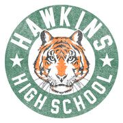 Men's Stranger Things Retro Hawkins High School Tiger Mascot  Adult T-Shirt