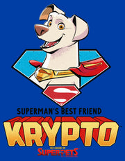 Men's DC League of Super-Pets Krypto Superman's Best Friend  Adult T-Shirt