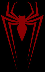 Men's Marvel Spider-Man Icon Badge  Adult T-Shirt