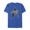 Men's Star Trek To Boldly Go Starfleet  Adult T-Shirt