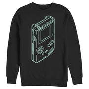 Men's Nintendo Diagram Game Boy  Adult Sweatshirt