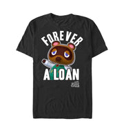 Men's Nintendo Animal Crossing Forever A Loan  Adult T-Shirt