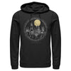 Men's Harry Potter Hogwarts Line Art Moonrise  Adult Pull Over Hoodie