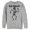 Men's Lost Gods Halloween Oh Snap  Adult Sweatshirt