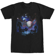 Men's Lost Gods Space Ocean  Adult T-Shirt