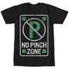 Men's Lost Gods St. Patrick's Day No Pinch Zone  Adult T-Shirt