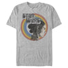 Men's Star Wars: The Rise of Skywalker Rey Vintage Rainbow  Adult T-Shirt