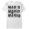 Men's Nintendo Mario Icon Repeat  Adult T-Shirt