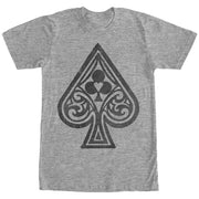 Men's Lost Gods Spade Club Heart Diamond  Adult T-Shirt