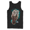 Men's Jurassic World Red-Eyed Monster  Adult Tank Top