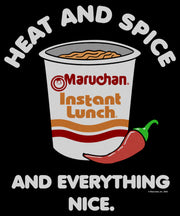 Men's Maruchan Heat and Spice and Everything Nice  Adult T-Shirt