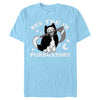 Men's Lost Gods Halloween See You In Purrgatory  Adult T-Shirt