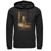 Men's Lion King Simba Paw Movie Poster  Adult Pull Over Hoodie