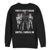 Men's Star Wars Christmas Dark Side Party  Adult Sweatshirt