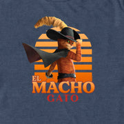 Men's Puss in Boots: The Last Wish El Macho Gato  Adult T-Shirt