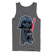 Men's Star Wars Darth Vader Cartoon  Adult Tank Top