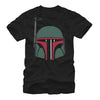 Men's Star Wars Boba Fett Helmet  Adult T-Shirt