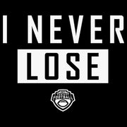 Men's ESPN I Never Lose  Adult T-Shirt