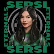 Men's Marvel Eternals Sersi Hero Box  Adult T-Shirt