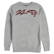 Men's ZZ TOP Retro Logo  Adult Sweatshirt