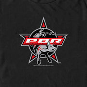 Men's Professional Bull Riders Official Logo  Adult T-Shirt