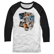 Men's Stranger Things Eddie Munson Photo Dump  Adult Baseball Tee