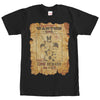 Men's Marvel Deadpool Wanted Poster  Adult T-Shirt