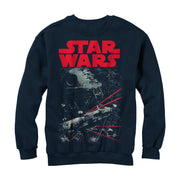 Men's Star Wars Space Fight  Adult Sweatshirt