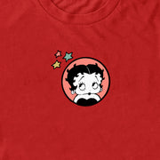 Men's Betty Boop Small Stars Icon  Adult T-Shirt