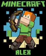 Men's Minecraft Alex  Adult T-Shirt