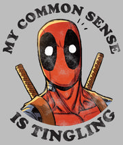 Men's Marvel Deadpool Common Sense  Adult T-Shirt