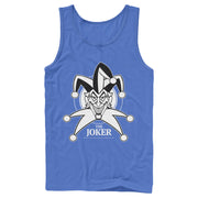 Men's Batman Joker Emblem  Adult Tank Top