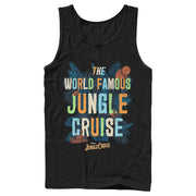 Men's Jungle Cruise The World Famous Logo  Adult Tank Top