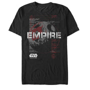 Men's Star Wars Rogue One Empire Death Star View  Adult T-Shirt