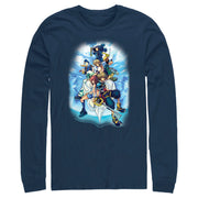 Men's Kingdom Hearts 2 Box Art  Adult Long Sleeve Shirt