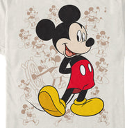 Men's Mickey & Friends Many Retro Poses  Adult T-Shirt