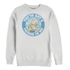 Men's Toy Story Friend in Me Buzz Circle  Adult Sweatshirt