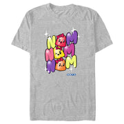 Men's Dots Nom Nom Nom  Adult T-Shirt