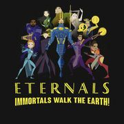 Men's Marvel Eternals Immortals Walk the Earth  Adult Long Sleeve Shirt