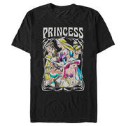 Men's Disney Princess Sketch Poster  Adult T-Shirt