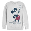 Men's Mickey & Friends Plaid Pants Retro  Adult Sweatshirt