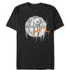 Men's Star Wars Halloween Death Star Drip  Adult T-Shirt