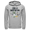 Men's Lightyear On a Mission Group  Adult Pull Over Hoodie