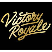 Men's Fortnite Victory Royale Gold Script  Adult Pull Over Hoodie