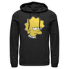 Men's The Simpsons Unamused Lisa  Adult Pull Over Hoodie