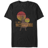 Men's Star Wars Retro Luke Skywalker Silhouette  Adult T-Shirt