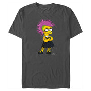 Men's The Simpsons Punk Lisa  Adult T-Shirt